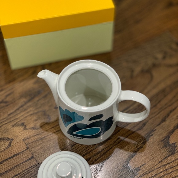 Sale!! New Le Creuset Blue Peacock Grand Teapot - Picture 3 of 5